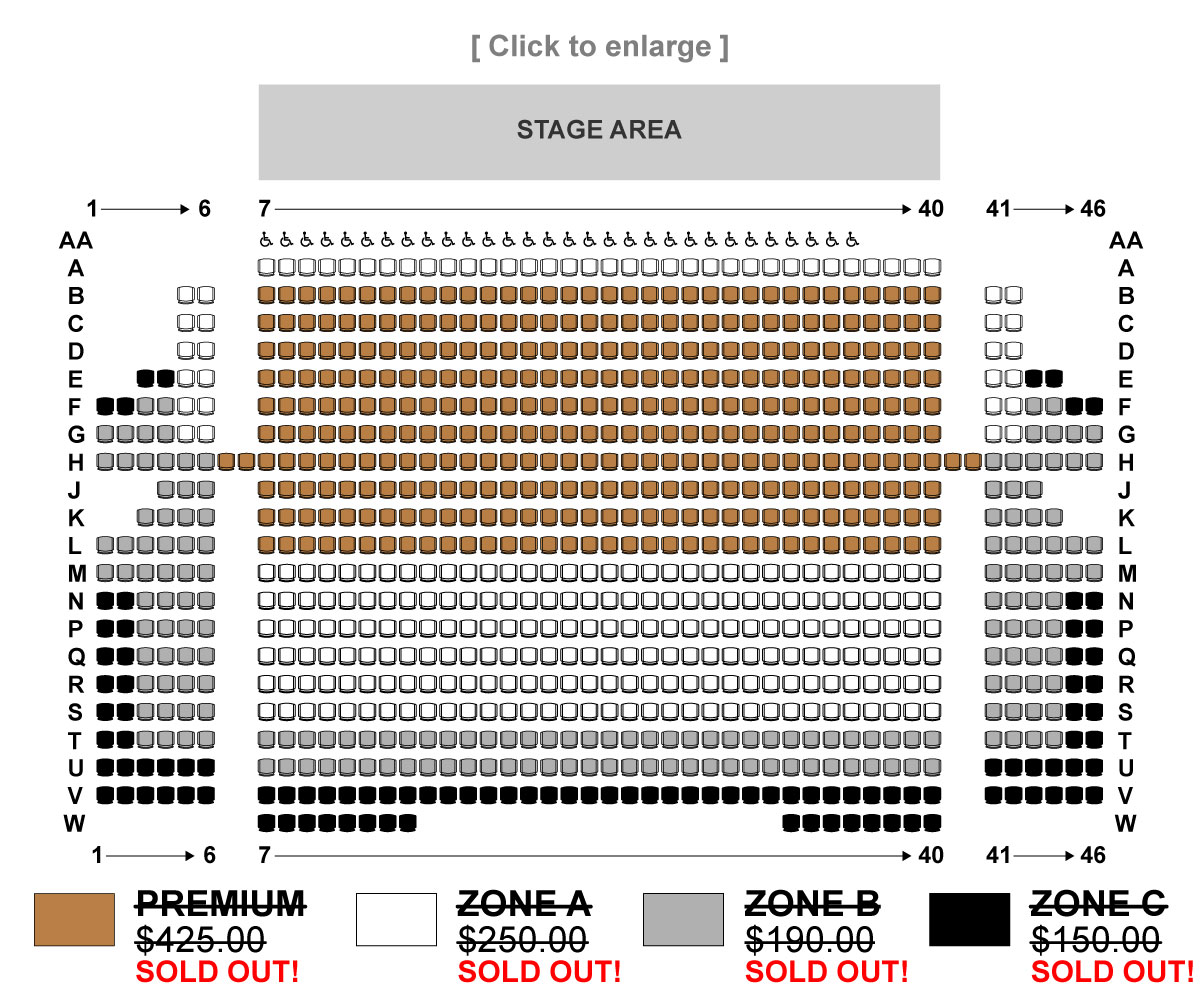 The Armory Seating Chart Minneapolis