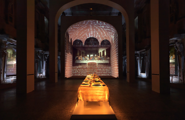 Photo from Leonardo’s Last Supper: A Vision by Peter Greenaway on December 2, 2010